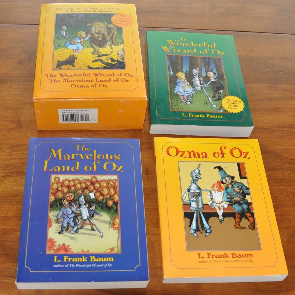 Box Set (3) The Wonderful Wizard of Oz The Marvelous Land of Oz Ozma Frank Baum